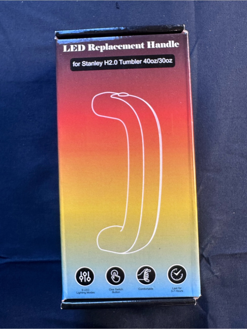 Stanley LED Replacement Handle – Red Orange Yellow Gradient